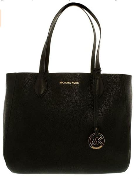 michael kors mae soft leather carryall tote